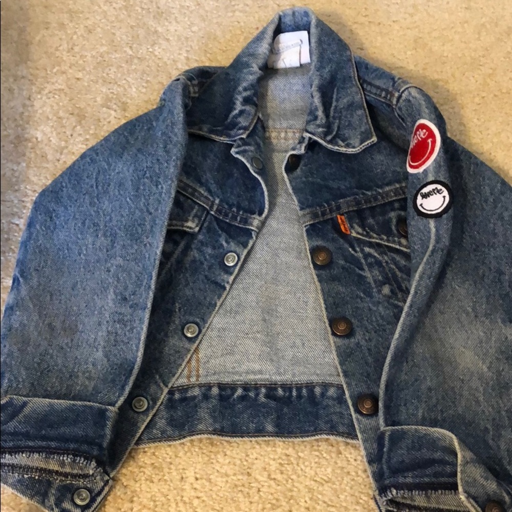 Custom Levi’s jean jacket